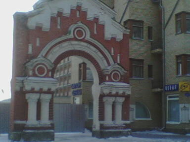Ворота Спасского монастыря (ныне не сохранившегося)